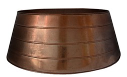 Metal Christmas Tree Skirt Copper &pound;54.99