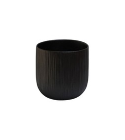 Metallic Planter Anthracite 15cm &pound;6.99