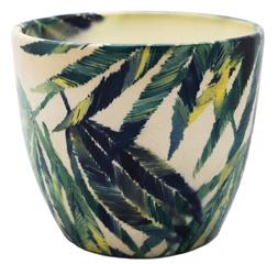 Monza Botanical Fern Planter H13cm D13cm &pound;8.99, H15.5cm D15.5cm &pound;11.99, H17cm D17cm &pound;15.99