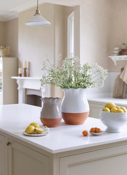 Moreton Ivory Scalloped Vase H30cm &pound;49.99