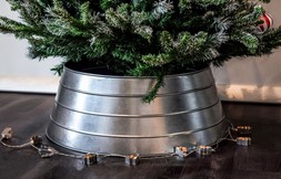 Christmas at Ivyline 2025 - METAL CHRISTMAS TREE SKIRT GALVANISED