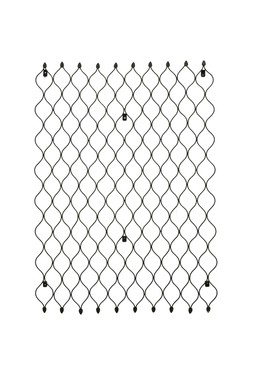 OUTDOOR HONEYCOMB TRELLIS H100CM W78CM