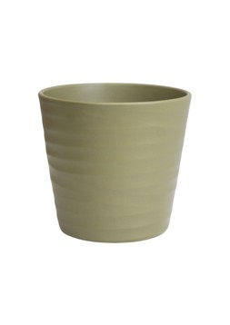Oslo Olive Taper Planter H20.5cm D23.5cm £19.99