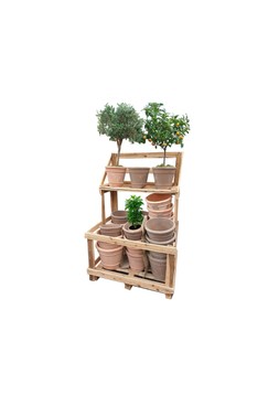 OUTDOOR BRAMPTON MIXED TERRACOTTA PLANTER DISPLAY &pound;1409.61 (OBMTPDISP)