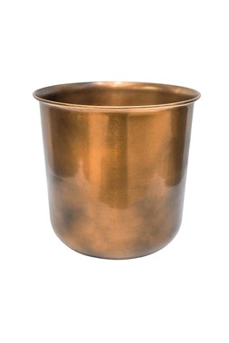 OUTDOOR HAMPTON COPPER METAL PLANTERH28CM W27.5CM &pound;54.99 (OHCMP34)