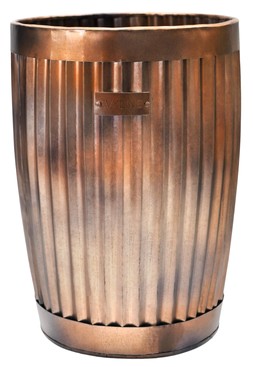 OUTDOOR HAMPTON COPPER ROUND PLANTER &pound;59.99