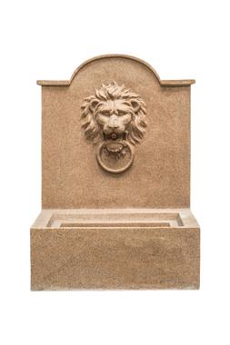 OUTDOOR LUXURY LIONWATER FEATURE SANDSTONE H78CM W55CM &pound;599.99 (OLWFS)