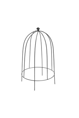 OUTDOOR PLANT SUPPORT ZINC H50CM W26CM &pound;24.99 (OPSZ50)