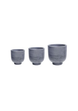 OUTDOOR SEATTLE SLATE PLANTER SET OF 3 &pound;99.97 (OSSPSET3)