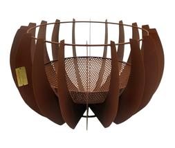 OUTDOOR SOLIS FIRE PIT IN RUST &pound;229.99
