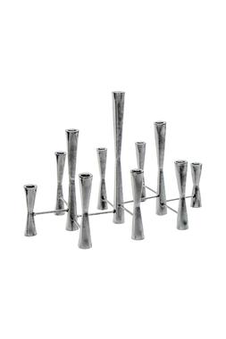 Parker 11 Piece Silver Candle Centerpiece &pound;89.99
