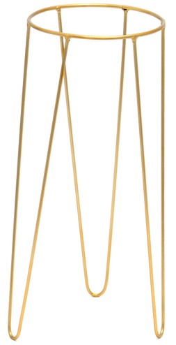 Pianta Stand In Gold H25cm D17cm &pound;14.99, H35cm D19cm &pound;16.99