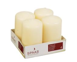 Pillar Candle 50:80mm Pack Of 4 Ivory &pound;9.99