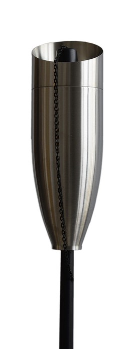 PREMIUM STAINLESS STEEL 150CM GARDEN TORCH IN DISPLAY CARTON OF 12 &pound;4.99