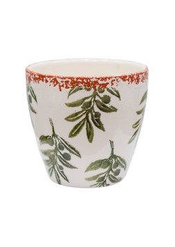PROVENCE RUSTIC OLIVE PLANTER H15.5CM D16.5CM £18.99