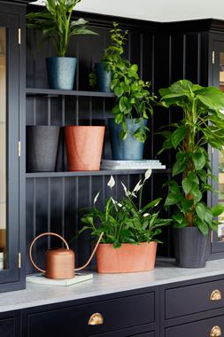 PULA RECYCLED PLANTER COPPER H20CM D19CM &pound;17.99