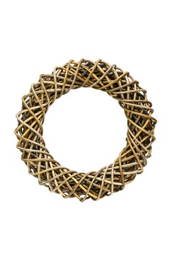 Rattan Wreath Natural Diam 40cm £34.99