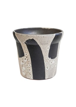 Rowen Brushstroke Tapered Planter H15.5cm D16.5cm £19.99