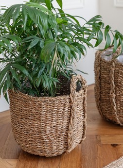 Tenno Natural Basket H31cm D35cm &pound;19.99, Tenno Natural Basket Set Of 3 &pound;64.97