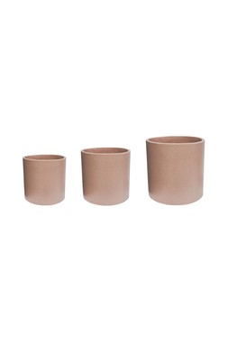 Valetta Blush Terrazzo Planter Set Of 3 &pound;79.97