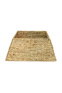 Water Hyacinth Foldable Square Tree Skirt H26cm W60cm £44.99