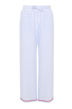 Blue Stripe A-Line Cami Seersucker Pyjama Set
