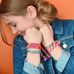 Hobbycraft - How to Make Friendship Bracelets with Embroidery Thread - Ideas Hub Project Lifestyle