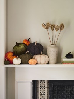 Green Plush Pumpkin 17cm