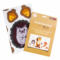 Hobbycraft - Artisan Woodland Cut and Sew Panel 100cm x 50cm - &pound;6.50