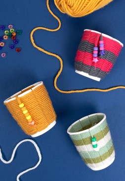 Hobbycraft Kids' Weaving Pen Pot Workshop &pound;5 (5)