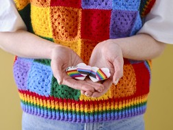 Hobbycraft Pride Rainbow Heart Badges with Fimo Workshop