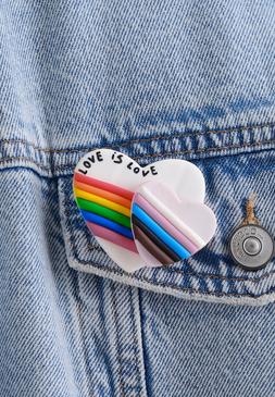 Hobbycraft Pride Rainbow Heart Badges with Fimo Workshop 4