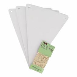 Hobbycraft White Paper Bunting Kit 5m &pound;3 Cut Out