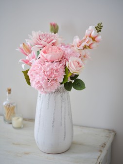 Pale Pink Peony Stem 55cm £2.50