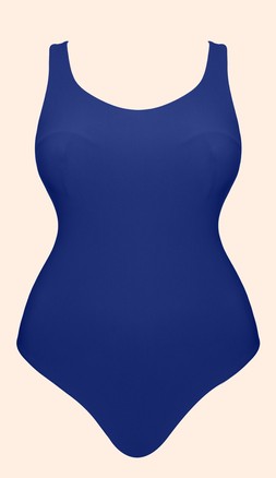 DEEP DIVE	NON-WIRED SWIMSUIT COBALT BLUE