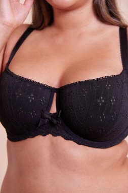FLORA BALCONY BRA £34.00 €51.00 USD64.00 CAD$78.00 AUD$84.95 & TANGA BRIEF £16.00 €25.00 USD$28.00 CAD$30 AUD$32.95