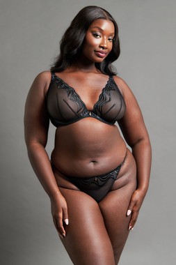 Intoxicated Black Bra £36 €56 CAD $85 AUS $89.95, Brazilian £19 €29 CAD $35 AUS $38.95 10