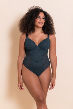 All Night Lace PLUNGE BODY £49.00