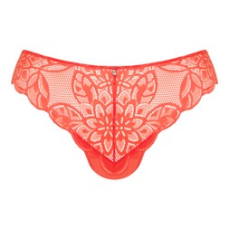 Lovelace, Brazilian Brief, Coral/Blush, £17.00, US$35.00, CA$40.00, €26.00, A$40.00