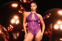 Opulence, Stretch Lace Body, Mystic Purple, £52.00, US$92.00, CA$125.00, €78.00, A$125.00