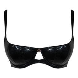 Serpent, Padded Half Cup, Black, £42.00, US$81.00, CA$105.00, €63.00, A$105.00