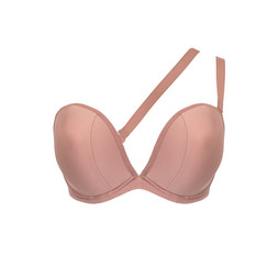 Superhero Multiway Padded Plunge Bra Latte Beige