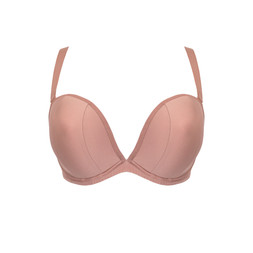 Superhero Multiway Padded Plunge Bra Latte Beige