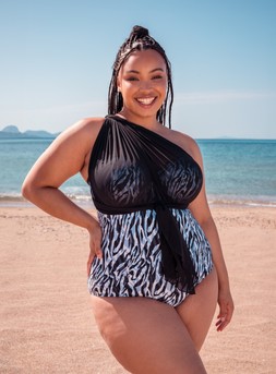 WRAPSODY BANDEAU SWIMSUIT - CAD$160 AUS$150