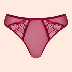 HEARTSTOPPER TANGA BRIEF £16.00 €25.00  CAD$30.00 AUSD$32.95- Available from October from Curvy Kate