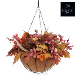 Hinch Home Fall Arrangement Hanging Basket