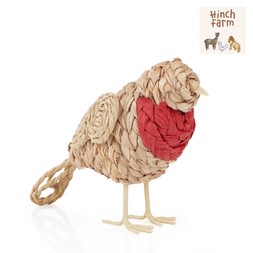 Hinch Farm Wicker Animals - Robin