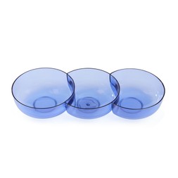 Summer 3 Piece Snack Bowl - Blue