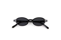 Callie in Black with Grey Lenses