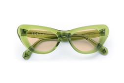 Kelly Olive Crystal Lenses Tangerine £85